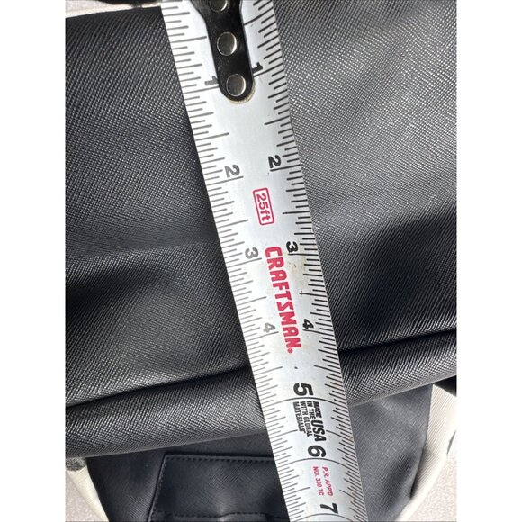 Betsey Johnson Cute Panda Print Backpack With Chain Accent Black & White - Picture 16 of 16